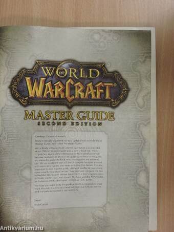 World of Warcraft: Master guide second edition