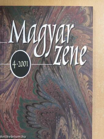 Magyar zene 2001/4.