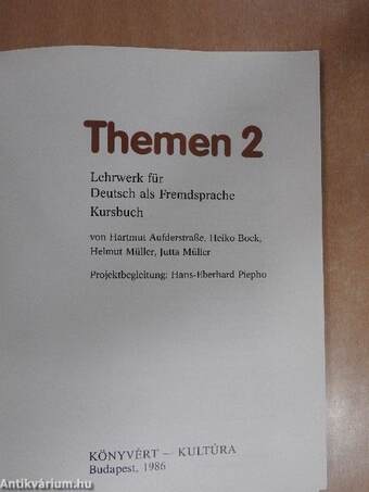 Themen 2 - Kursbuch