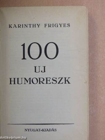 100 uj humoreszk