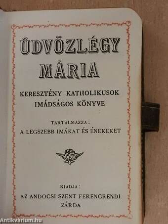 Üdvözlégy Mária