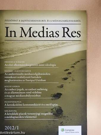 In Medias Res 2012/1.
