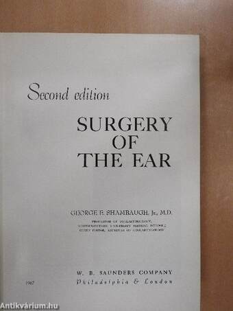 Surgery of the Ear