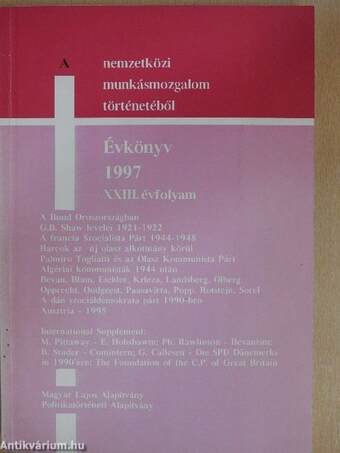 A nemzetközi munkásmozgalom történetéből 1997
