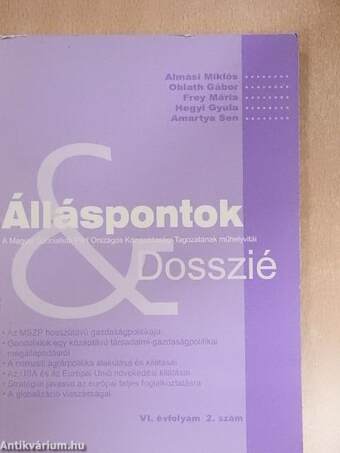 Álláspontok & Dosszié VI/2.