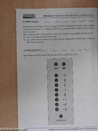 Országos kompetenciamérés tesztgyűjtemény 6. osztályosoknak