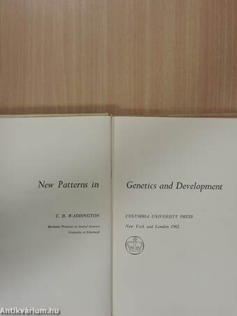 New Patterns in Genetics and Development