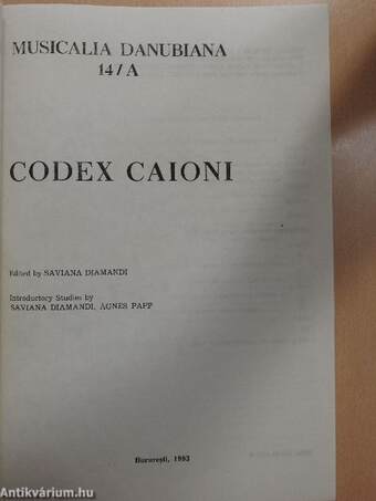 Codex Caioni