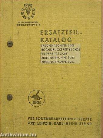 Ersatzteil-Katalog