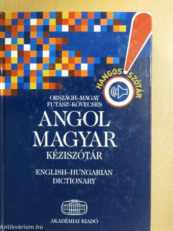 Angol-magyar kéziszótár - CD-vel