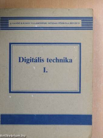 Digitális technika I.