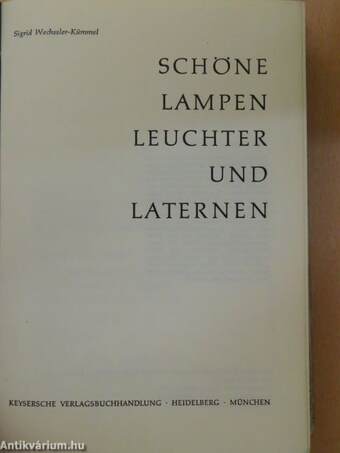 Schöne Lampen Leuchter und Laternen