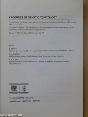 Progress in genetic toxicology