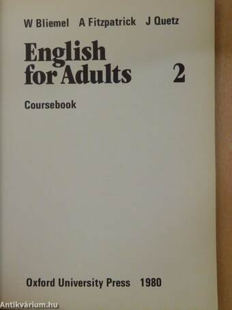 English for Adults 2