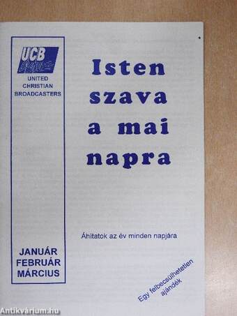 Isten szava a mai napra