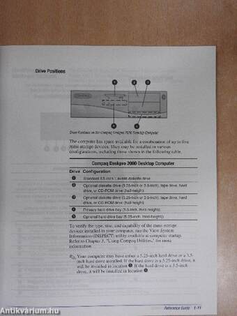 Compaq Reference Guide