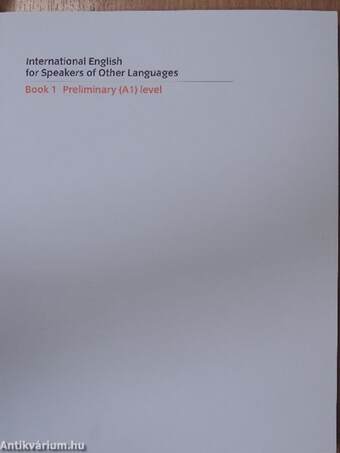 International English for Speakers of Other Languages 1