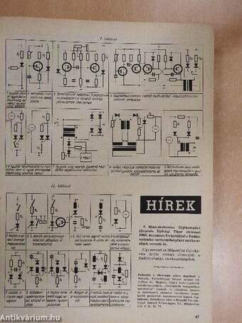 Rádiótechnika 1966-1967. (vegyes számok) (18 db)