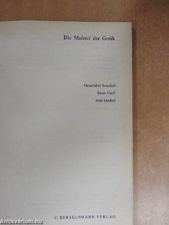 Die Malerei der Gotik