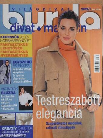 Burda 2002. (nem teljes évfolyam)