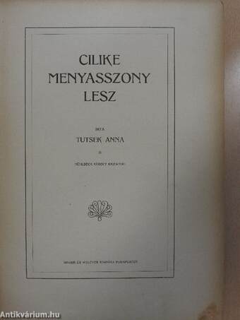 Cilike menyasszony lesz