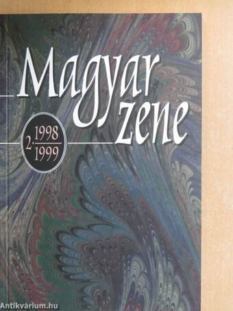 Magyar Zene 1999/2.