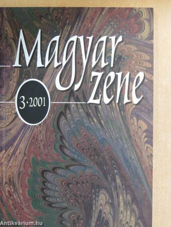 Magyar Zene 2001/3.