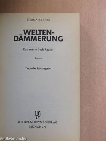 Weltendämmerung