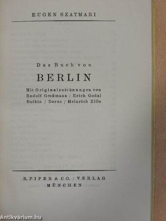 Das Buch von Berlin