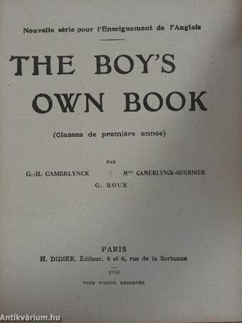 The Boy's Own Book