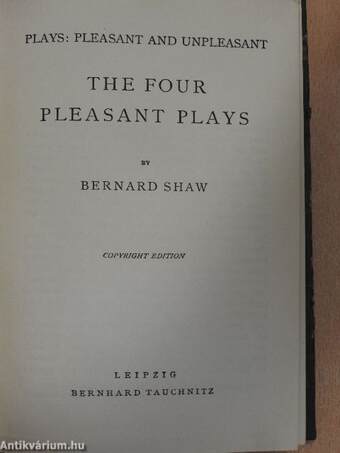 The four pleasant plays