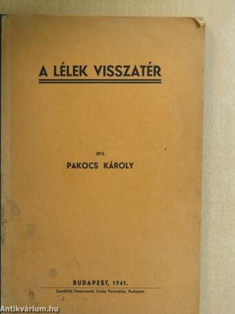 A lélek visszatér