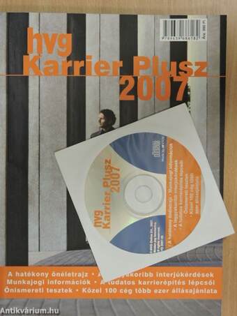 HVG Karrier Plusz 2007 - CD-vel