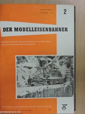 Der Modelleisenbahner Januar-Dezember 1964.