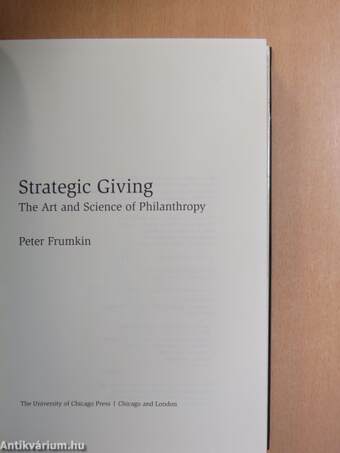 Strategic Giving