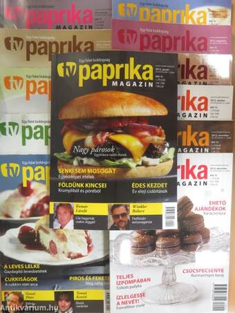 TV Paprika Magazin 2012. január-december