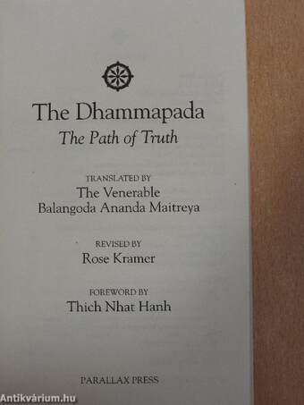 The Dhammapada