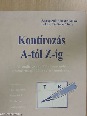 Kontírozás A-tól Z-ig 