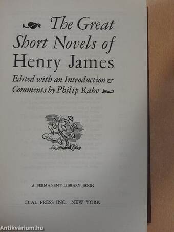 The Great Short Novels of Henry James