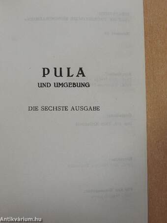 Pula und umgebung