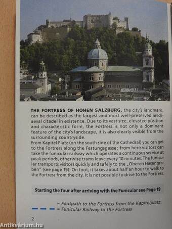 Colored-Guide for the Fortress of Hohen Salzburg