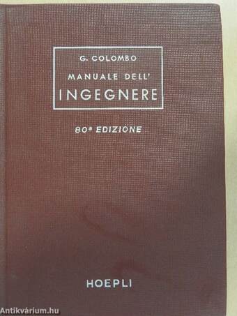 Manuale Dell'ingegnere