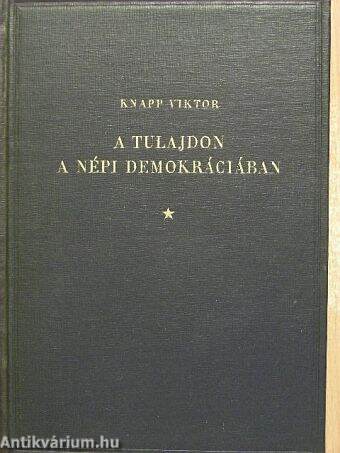 A tulajdon a népi demokráciában