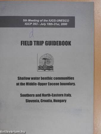 Field trip guidebook (dedikált példány)