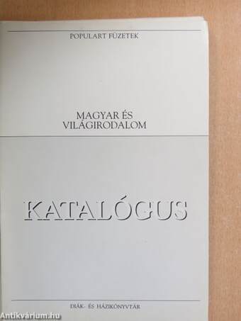 Katalógus