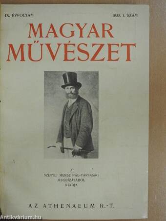 Magyar Művészet 1933. (nem teljes évfolyam)