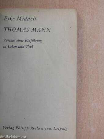 Thomas Mann