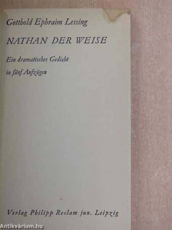 Nathan der Weise