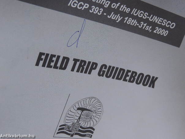 Field trip guidebook (dedikált példány)