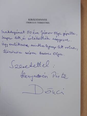 Királydinnye (dedikált példány)